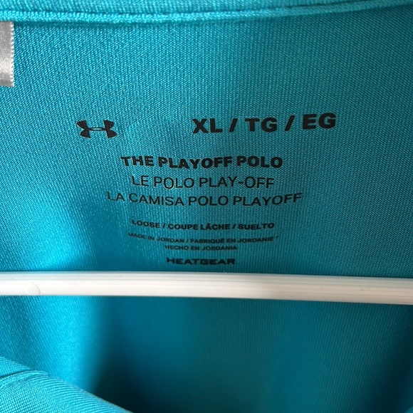Men’s Under Armour Polo The Playoff Polo Heatgear Loose Fit size XL - Picture 3 of 7